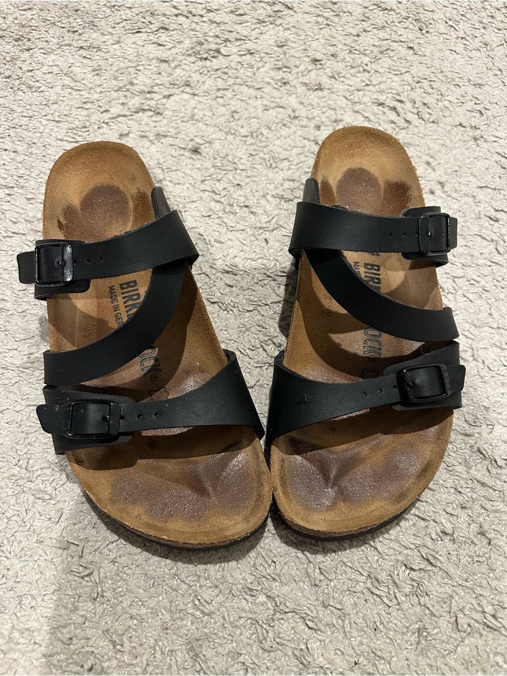 Birkenstock Black Franca Women's Sandals